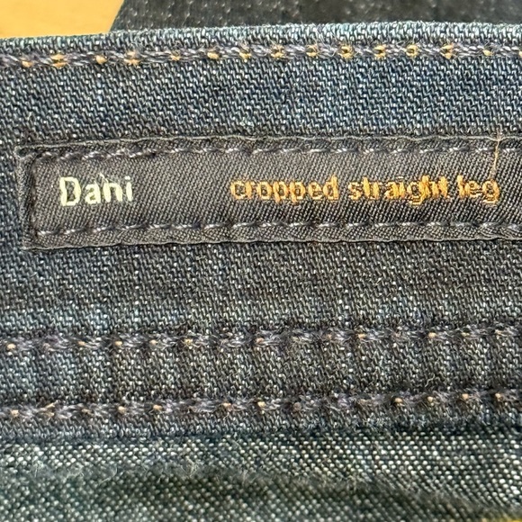 C of H Citizens Of Humanity Womens Cropped Jeans Dani Cuffed Straight Blue Sz 27 - Picture 10 of 12
